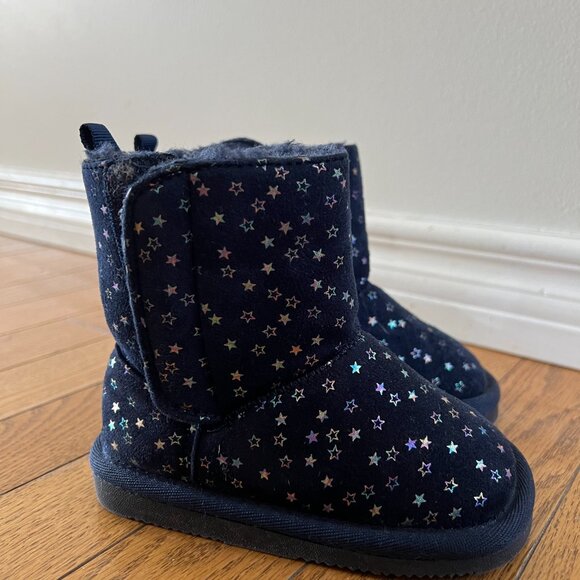 Joe Fresh Toddler Cozy Boots Size 6 - Picture 3 of 4